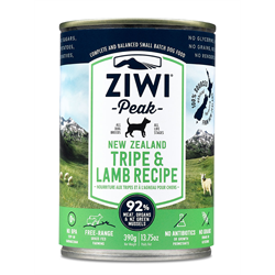 ZIWI Tripe & Lamb Wet Dog Food 390g (12)